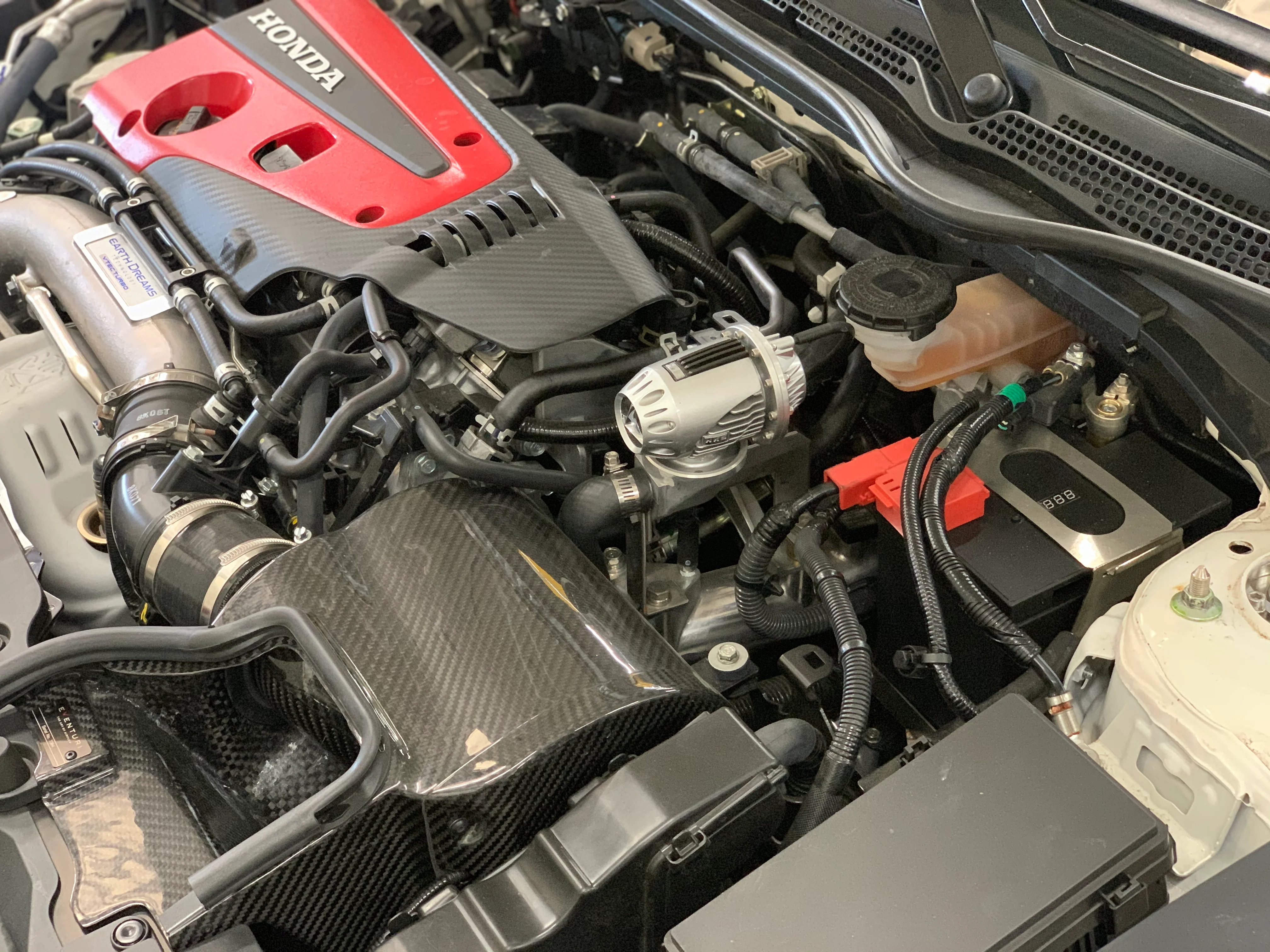 Ballade Sports 2017+ Civic Type R FK8  Stainless Steel Battery Tray - Image 4